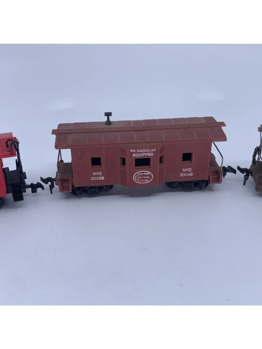Lot 3 HO Scale Caboose Athearn Bachmann Marx Santa Fe ATSF NYC Vintage